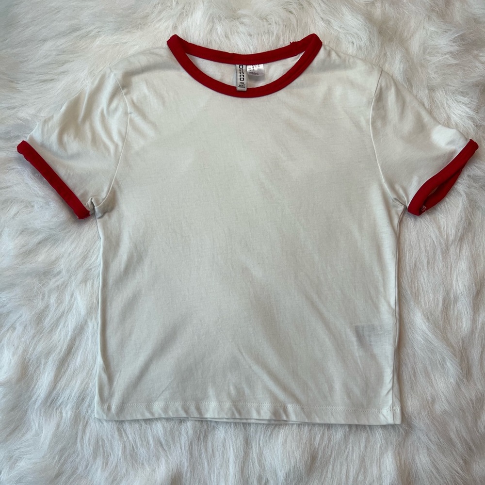 White T crop top